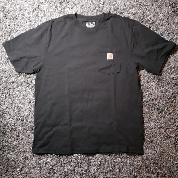 SOLD - Carhartt Men's Loose Fit Heavyweight Short-Sleeve Pocket T-Shirt - Picture 3 of 5